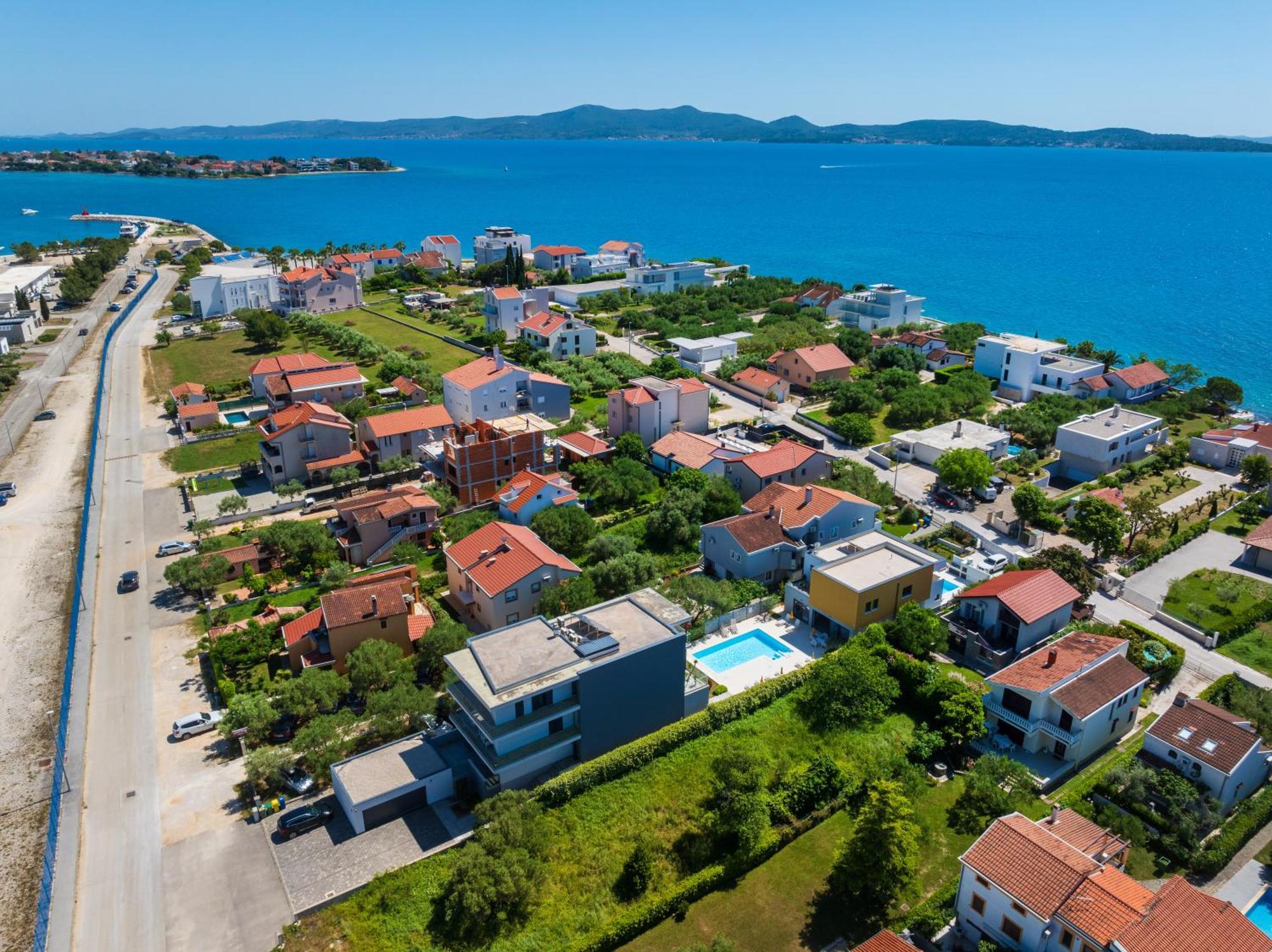 D. Marine Apartments Bibinje Bagian luar foto